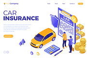 Car Insurance Services Concepts, a Finance Illustration by TAlex (Thumbnail 2 of 6)