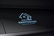 Happy Real Estate Logo, a Branding & Logo Template by Design_Planet (Thumbnail 1 of 4)