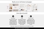 Business plan Canva template, a Design Template by Cate Creates (Thumbnail 8 of 9)
