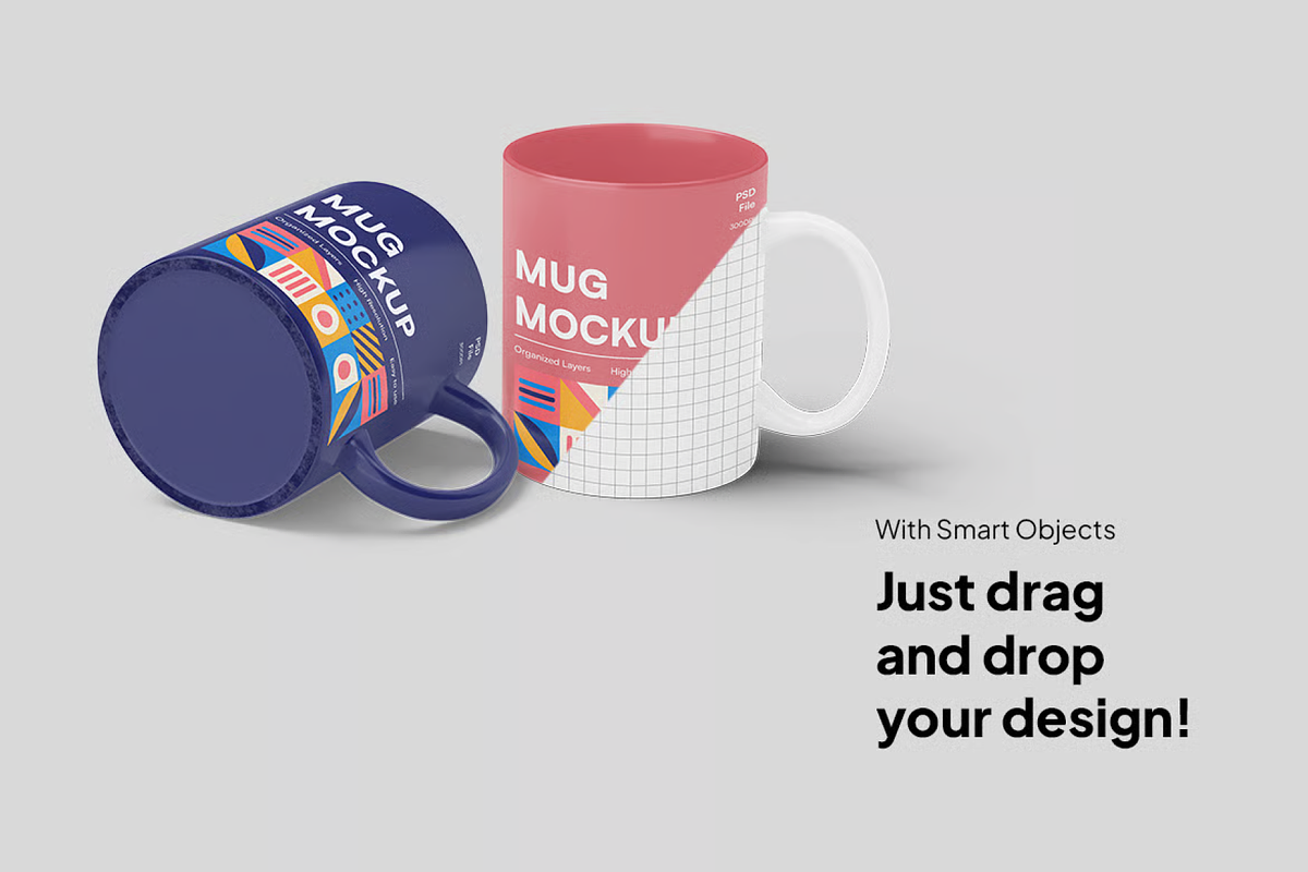Mug Mockup - Multiple Views, a Cups & Container Mockup by graphicsauce (Photo 4 of 4)