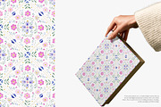 folk floral seamless patterns bundle, a Pattern Graphic by Patishop Art (Thumbnail 9 of 9)