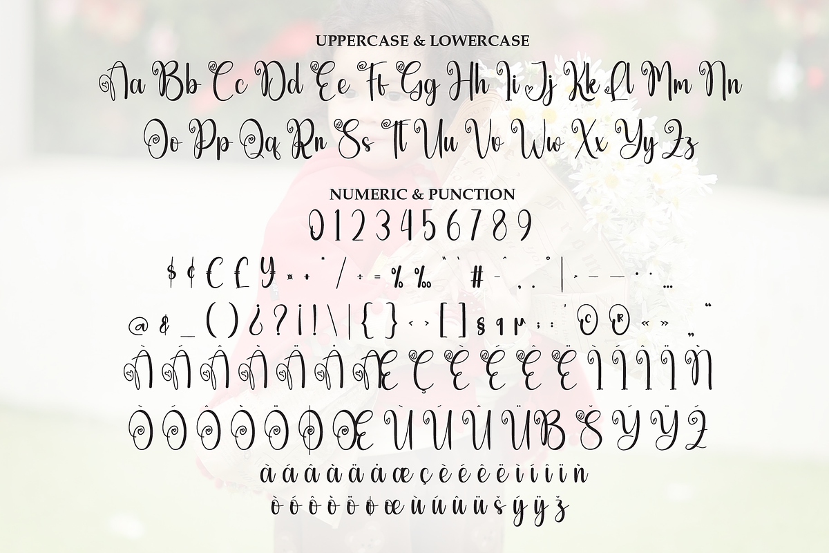 Darling Girl | Script Font, a Handwritten Font by Scratchones (Photo 7 of 9)
