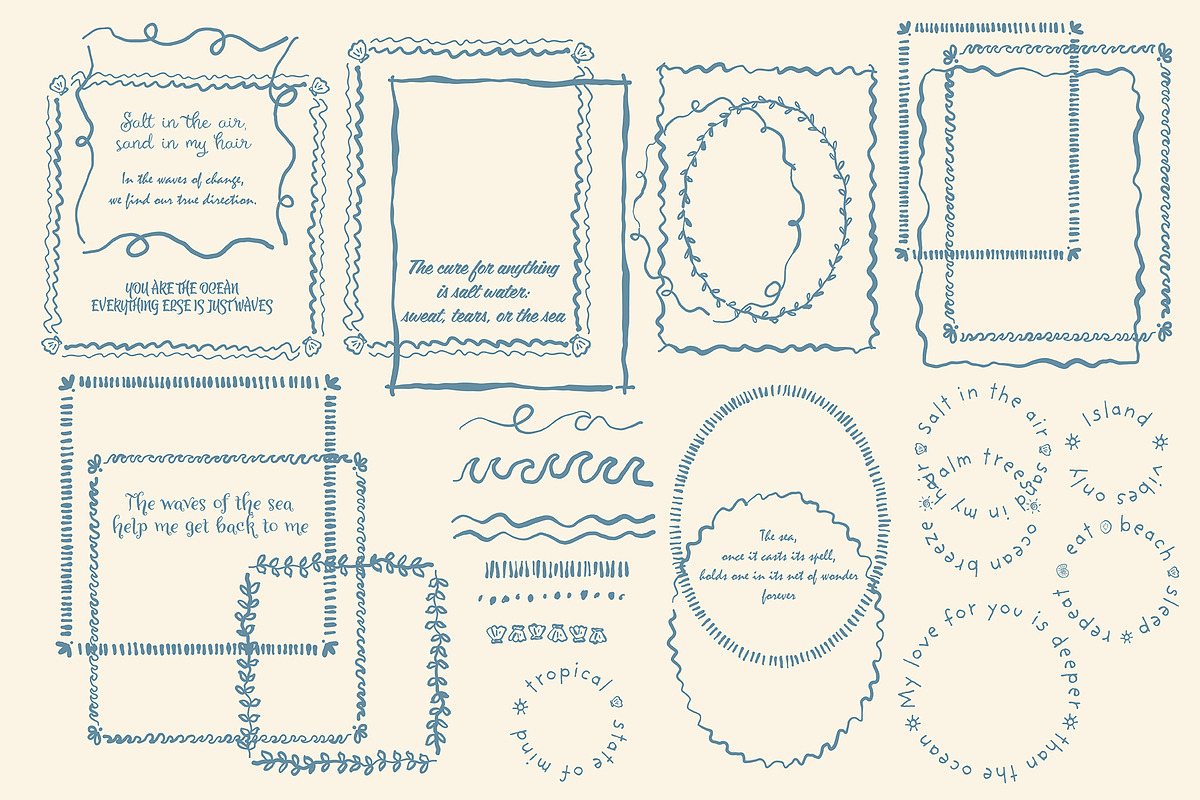 Summer Hand Drwan Illustrations, a Graphic by Anastasiya Klempach (Photo 9 of 14)