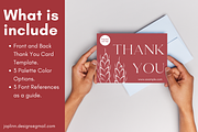 Bakery Theme Thank You Card Template, a Templates & Theme by Jo Plinn Designs (Thumbnail 2 of 5)