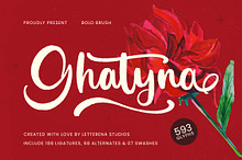 Ghatyna Bold Brush Font
