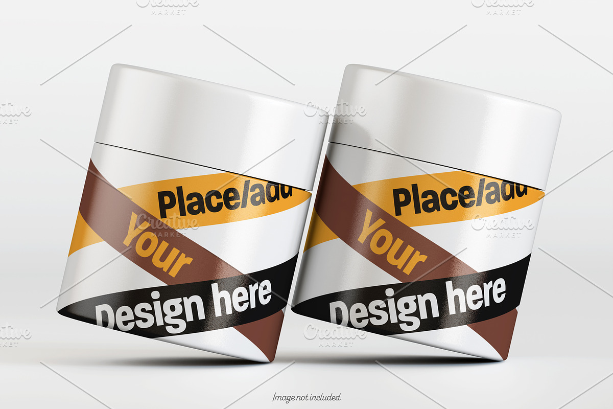 Mini paper tube mockup bundles, a Packaging Mockup by Ambo Ampeng (Photo 11 of 36)