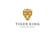 Geometric Tiger King Head Logo, a Branding & Logo Template by yopie (Thumbnail 3 of 3)