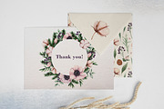 Winter flowers watercolor clipart, a Decorative Illustration by a_ptichkina (Thumbnail 8 of 8)
