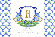 Chinoiserie Blue Monkey Wedding DIY, an Illustration by LABFcreations (Thumbnail 1 of 4)
