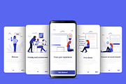 15 Onboarding Screens for App, a Templates & Theme by Creative Graphics (Thumbnail 8 of 9)