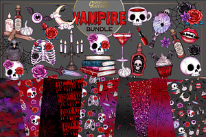 Cute Vampire Clipart creepy cute bun