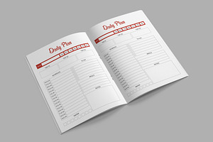 Daily Planner Journal Book