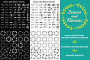 Hand drawn floral vector elements, an Object Graphic by bigmomentsdesign (Thumbnail 1 of 10)
