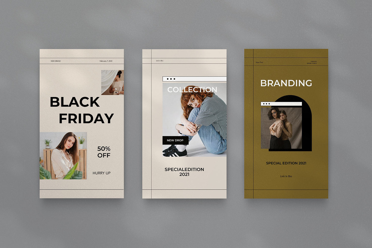 Lanya PS+Canva Instagram Templates, a Social Media Template by Dirtytemp Studio (Photo 10 of 13)