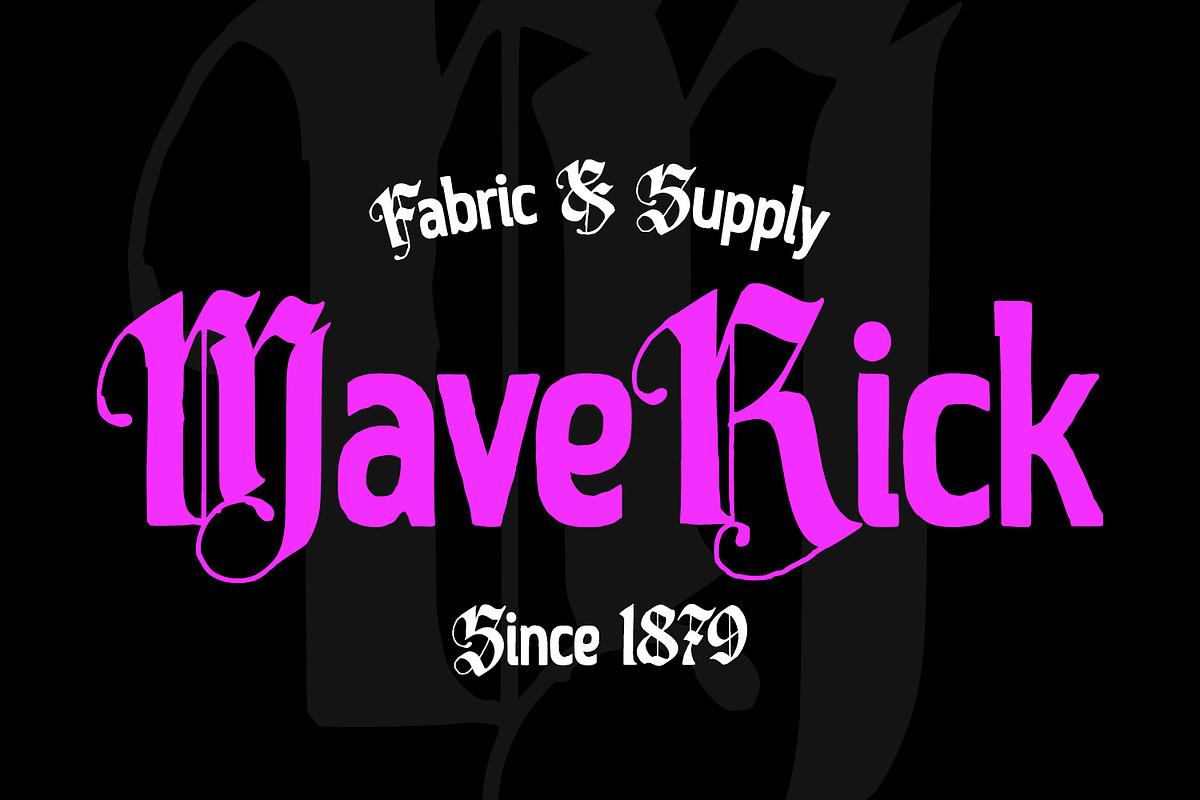 Drakewyn, a Blackletter Font by din-studio.com (Photo 7 of 12)