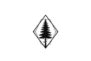 Geometric Pine Tree Emblem Bundle, an Illustration by Creativeshirt (Thumbnail 24 of 31)