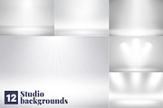 Empty studio backgrounds 12, a Texture Graphic by PSD Action (Thumbnail 2 of 2)