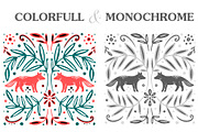 Folk Motive, a Decorative Illustration by Alina Sh (Thumbnail 3 of 12)
