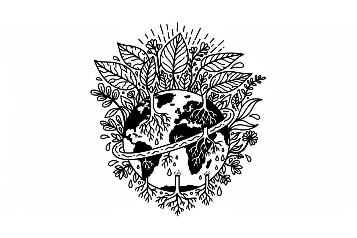 Eco Earth Care Vector Icon Bundle, an Illustration by Designs_River (Photo 50 of 51)