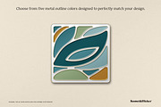 Enamel Pin & Card Mockups, a Merchandise Mockup by Komet & Flicker (Thumbnail 5 of 18)