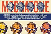 Mechatone Halftone Vector Engine, a Brush Add-On by G.A.R.M. Company (Thumbnail 5 of 7)