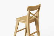 Junior Chair Ingolf, a Furniture 3D Model by Markelos (Thumbnail 4 of 14)