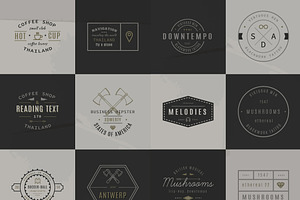 34 Trendy Retro Vintage Insignias