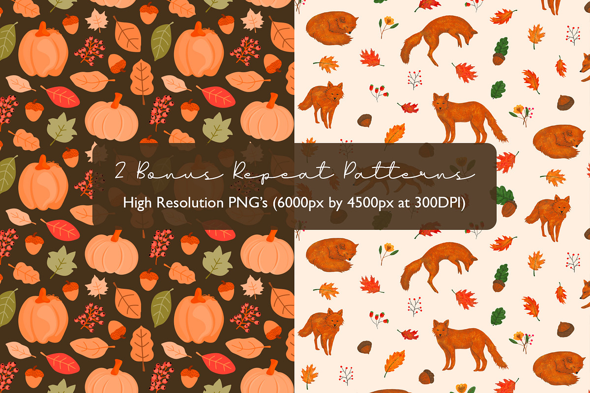 Autumn Comforts: Fall Clipart, a Seasonal Illustration by cugypress (Photo 4 of 6)