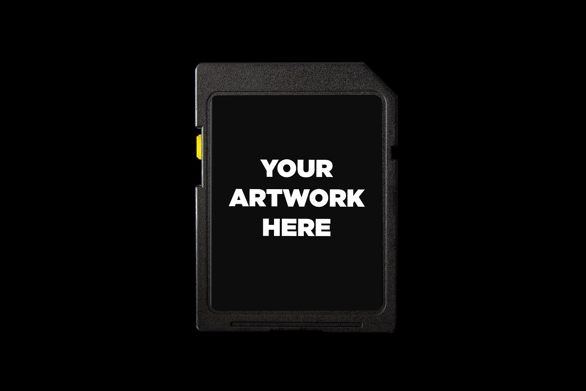 SD Card Memory Mockup, a Product Mockup by TuomoDesign (Photo 3 of 4)