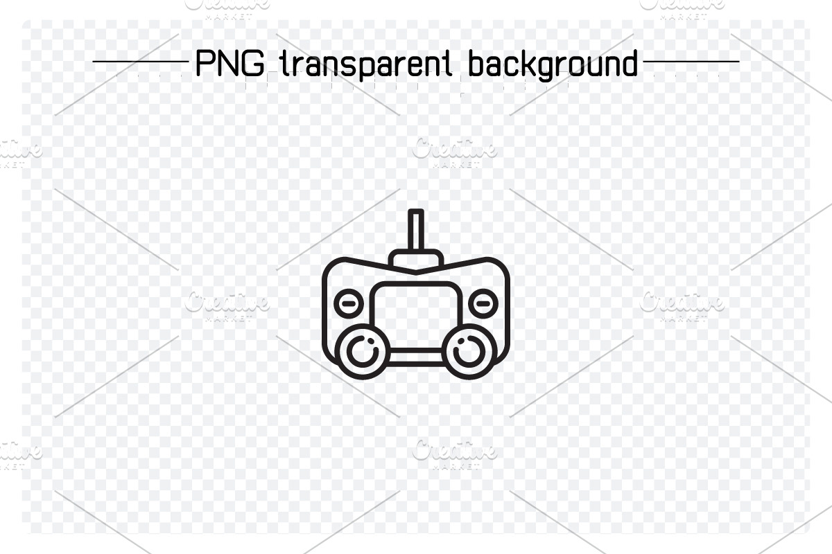 Video Gamepad Line Icons Set, an Outline Icon by Designfour (Photo 5 of 7)
