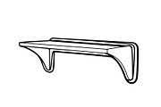 Wall Shelf Bracket Vector Bundle, an Illustration by Gaye Art (Thumbnail 28 of 51)