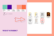 50 Pantone Branding Color Palettes, a Palette Add-On by Pulpixel Design (Thumbnail 4 of 6)