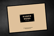 Simple Ramen Food Menu, a Print Template by The Savory Directors (Thumbnail 2 of 3)