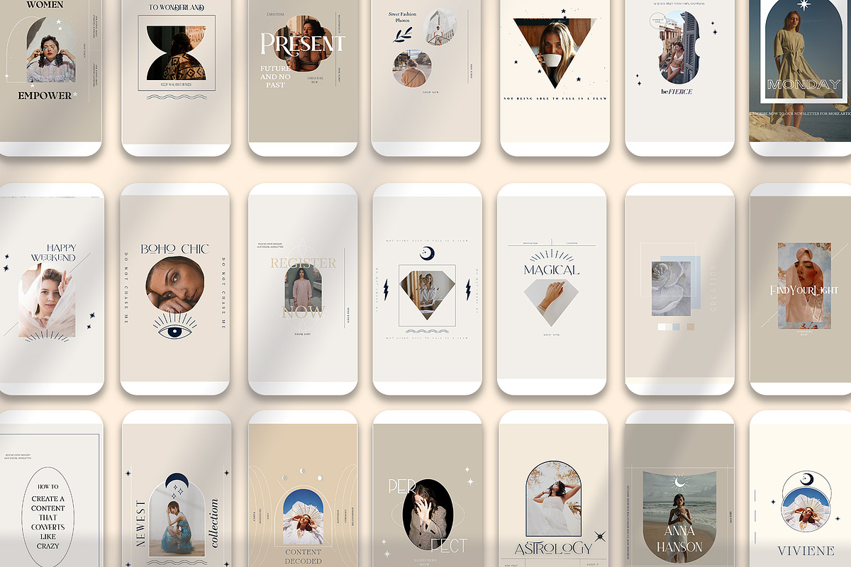100+ Amethyst Boho Instagram Canva, a Social Media Template by IsikChic (Photo 2 of 10)