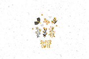 Cute Butterfly 120+ elements, a Decorative Illustration by BAGIRA | Studio (Thumbnail 9 of 9)