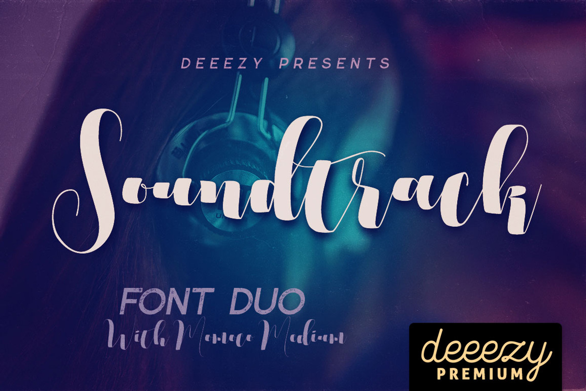 Soundtrack Font Duo preview 5