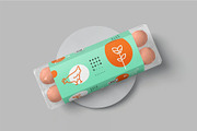 Egg Box Sleeve Mockups, a Packaging Mockup by megostudi0 (Thumbnail 5 of 7)