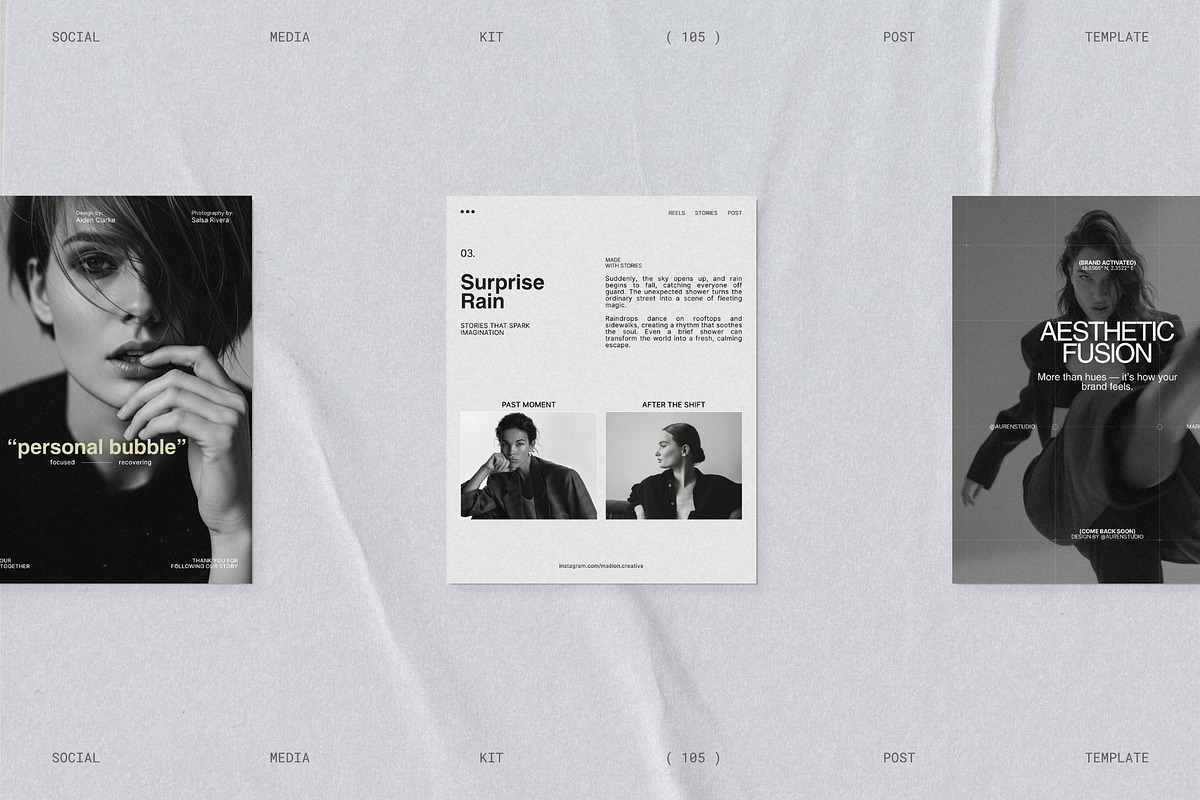 ELVO | Social Media Kit Post Bundle, a Social Media Template by Prapti Design (Photo 8 of 10)