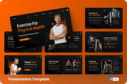Exercise Gym - Gym Keynote Template, a Presentation Template by GraphauseProject (Thumbnail 1 of 6)