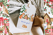 Winter Woodland Clipart, a Decorative Illustration by BigCakeBee (Thumbnail 4 of 4)