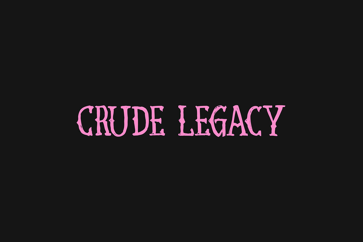 Crude Legacy, a Blackletter Font by Mirco Zett (Photo 6 of 6)