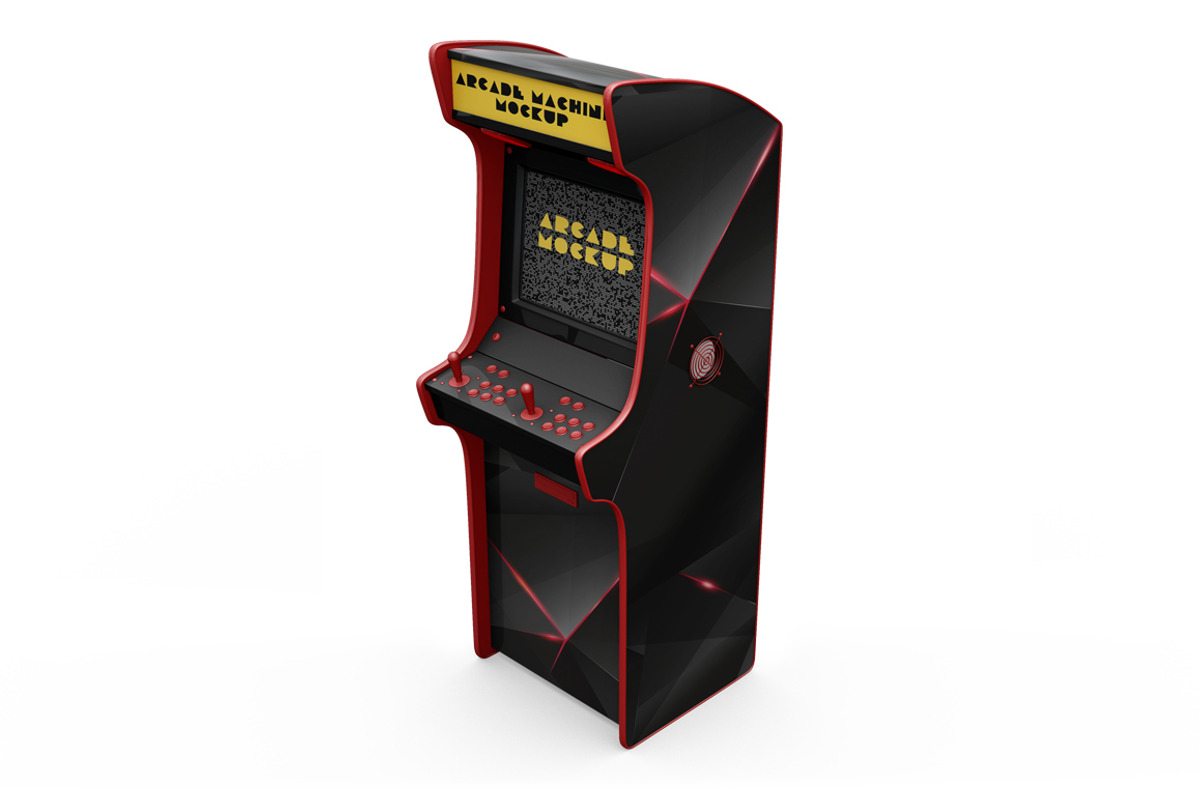 Arcade Machine Mockup, a Product Mockup by PixelMockup (Photo 5 of 17)