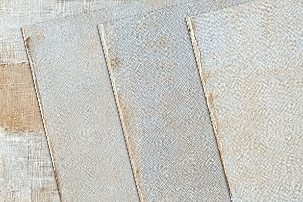 White Painted Linen Canvas Textures, a Texture Graphic by Area (Photo 13 of 18)