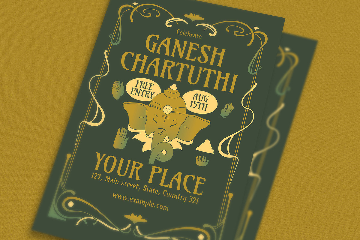 Ganesh Chaturthi Flyer preview 2
