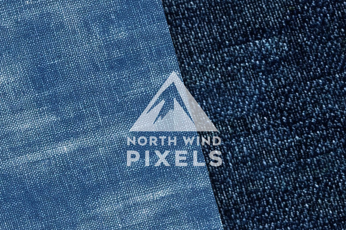 12 Blue Jean Denim Digital Textures, a Texture Graphic by NorthWindPixels (Photo 4 of 4)