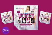 Women Conference Invitation Template, a Social Media Template by Mishek Munene (Thumbnail 1 of 4)
