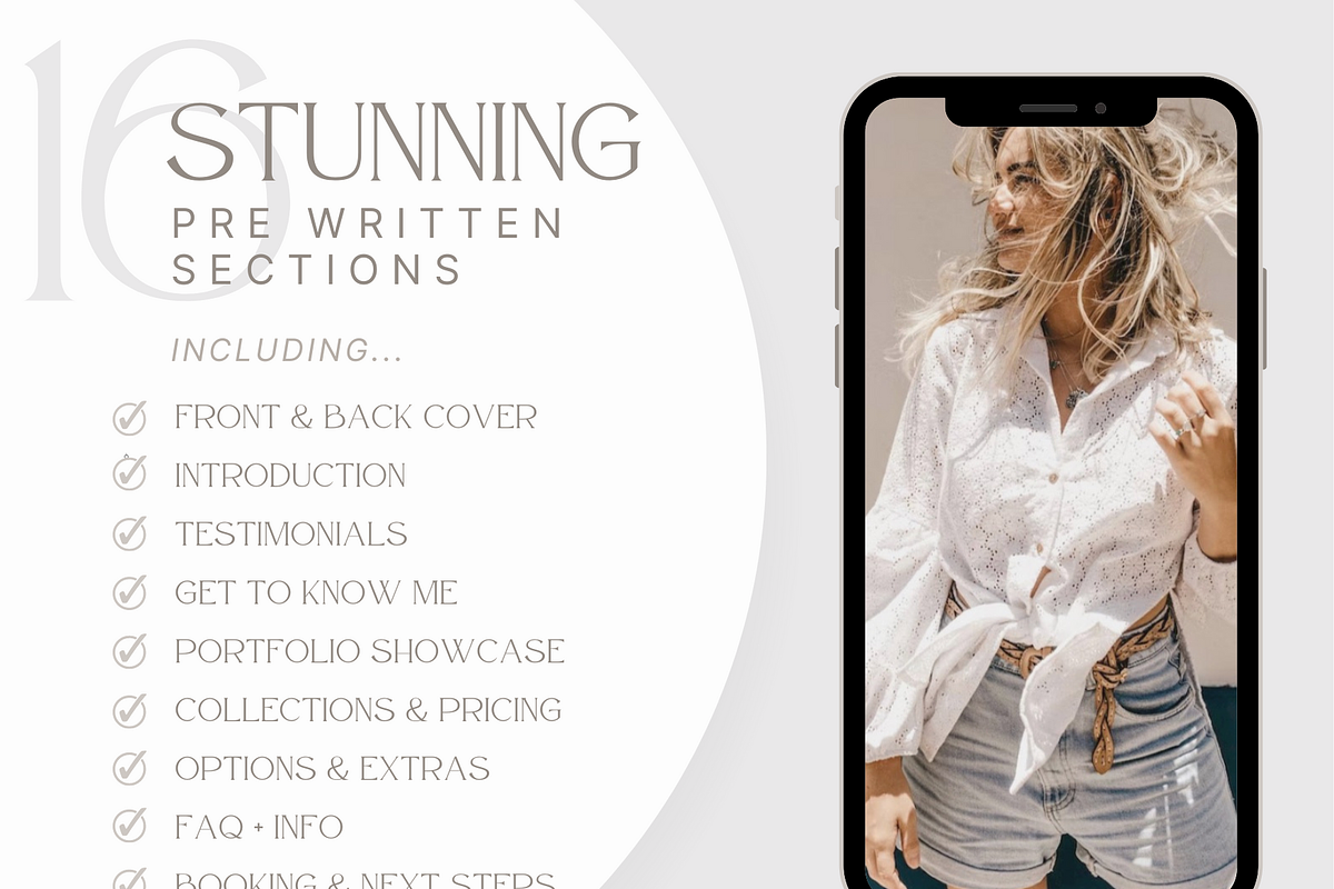 TEAL Senior Photography Template, a Magazine Template by Signature Edits (Photo 2 of 11)