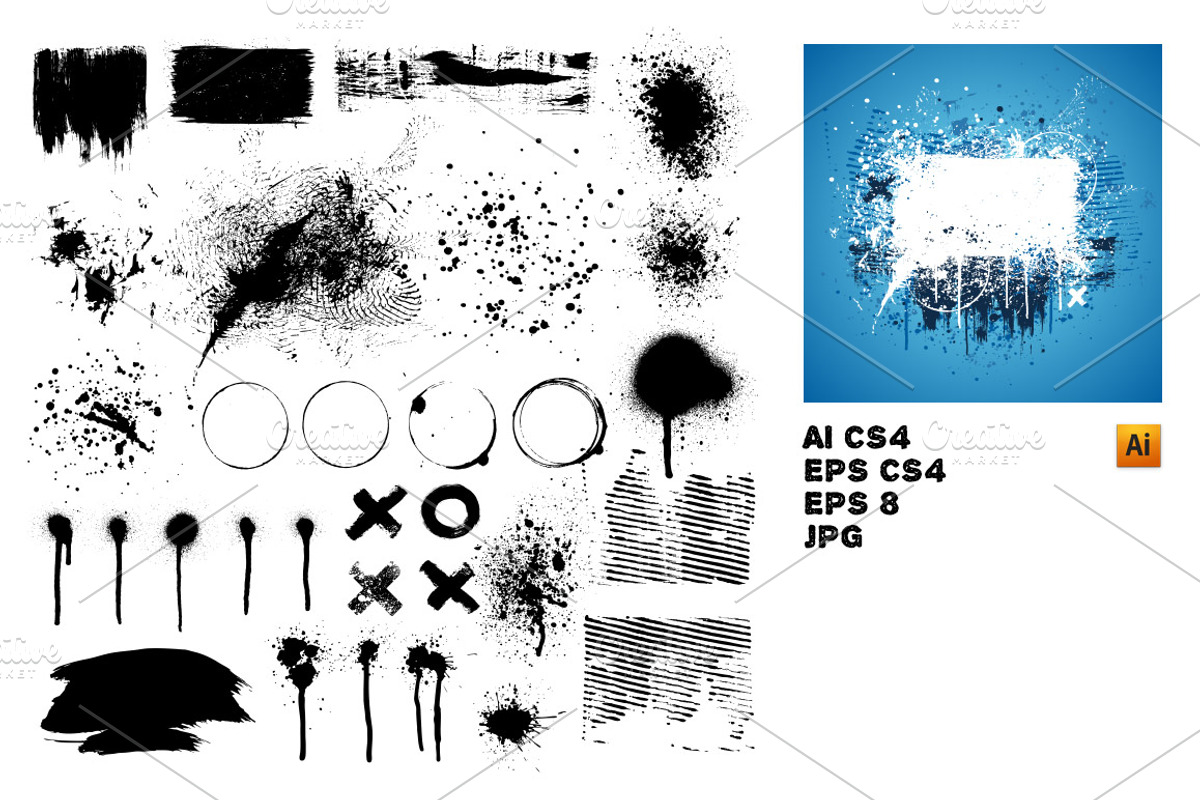Grunge Kit #1 preview 2