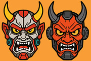 Hannya Oni Masks, a Person Illustration by Deezguizer (Thumbnail 5 of 5)