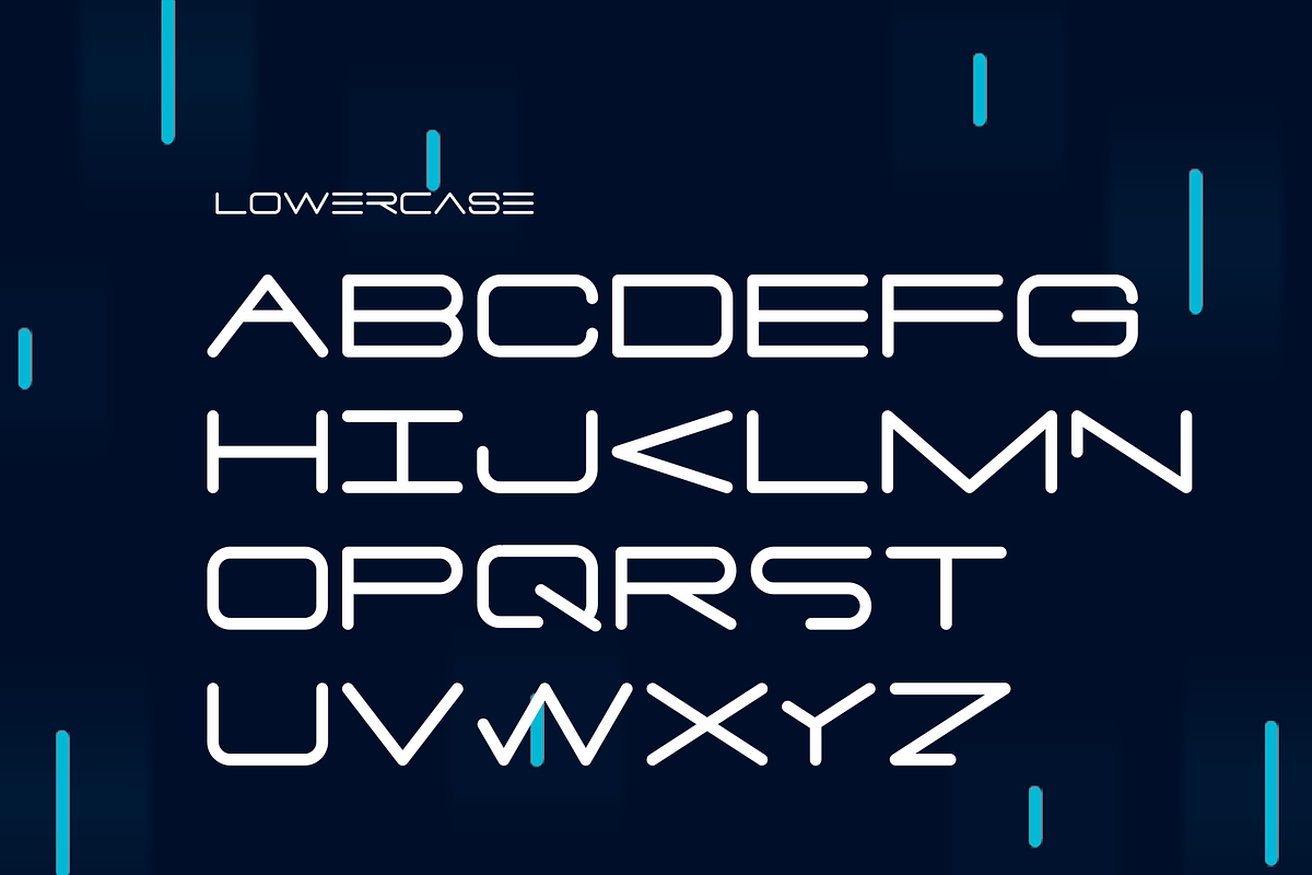 PORE Font preview 6
